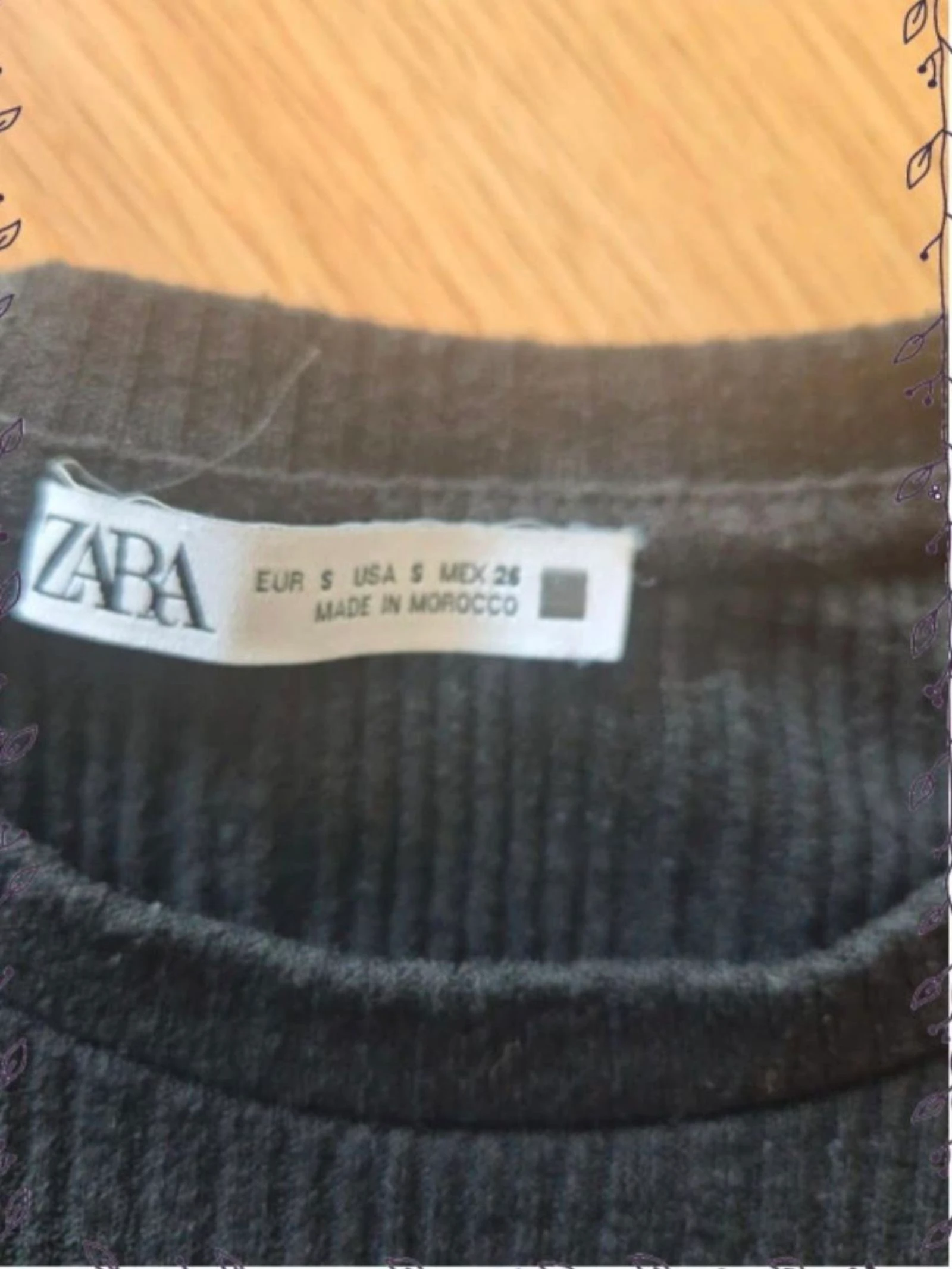 Zara tanktop met mouwplooien Maat S – photo 2